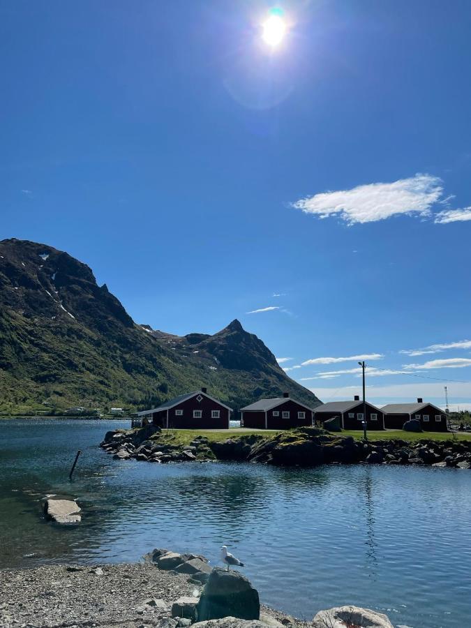 Brustranda Fjordcamping Valberg Bagian luar foto