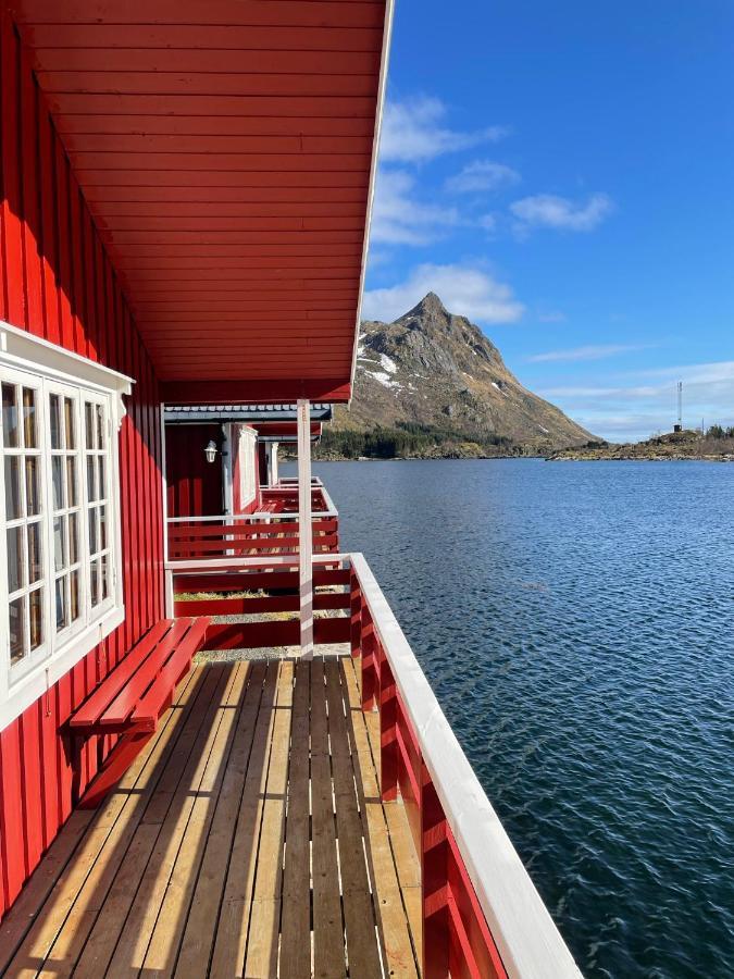 Brustranda Fjordcamping Valberg Bagian luar foto