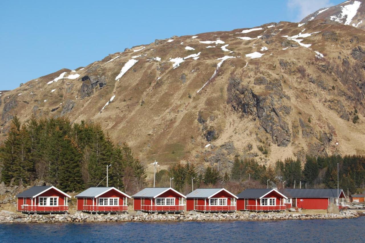Brustranda Fjordcamping Valberg Bagian luar foto