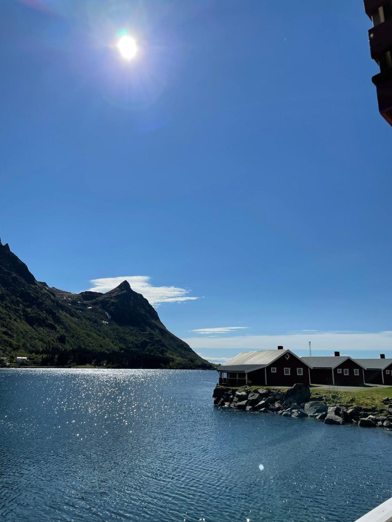 Brustranda Fjordcamping Valberg Bagian luar foto
