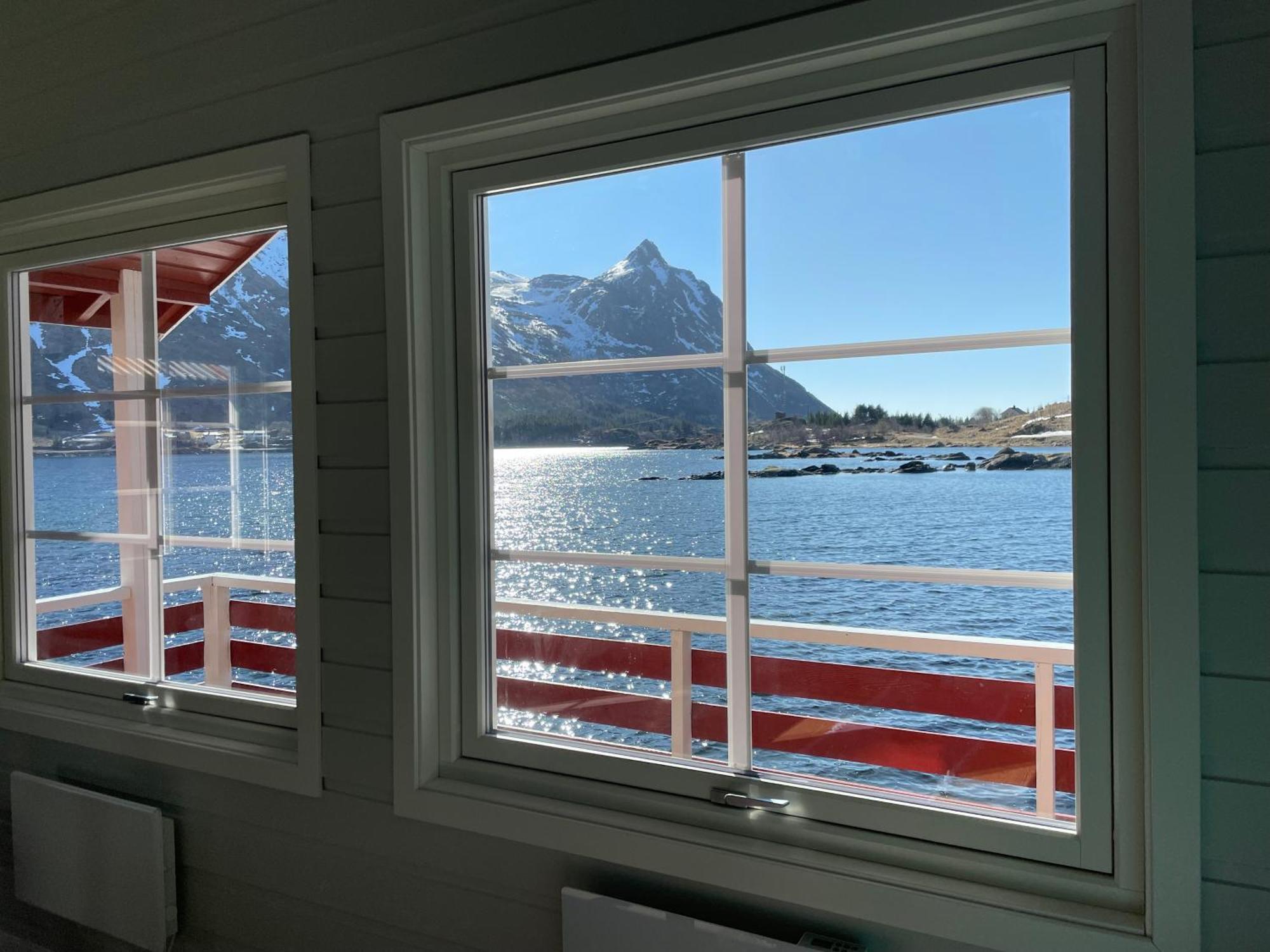 Brustranda Fjordcamping Valberg Bagian luar foto