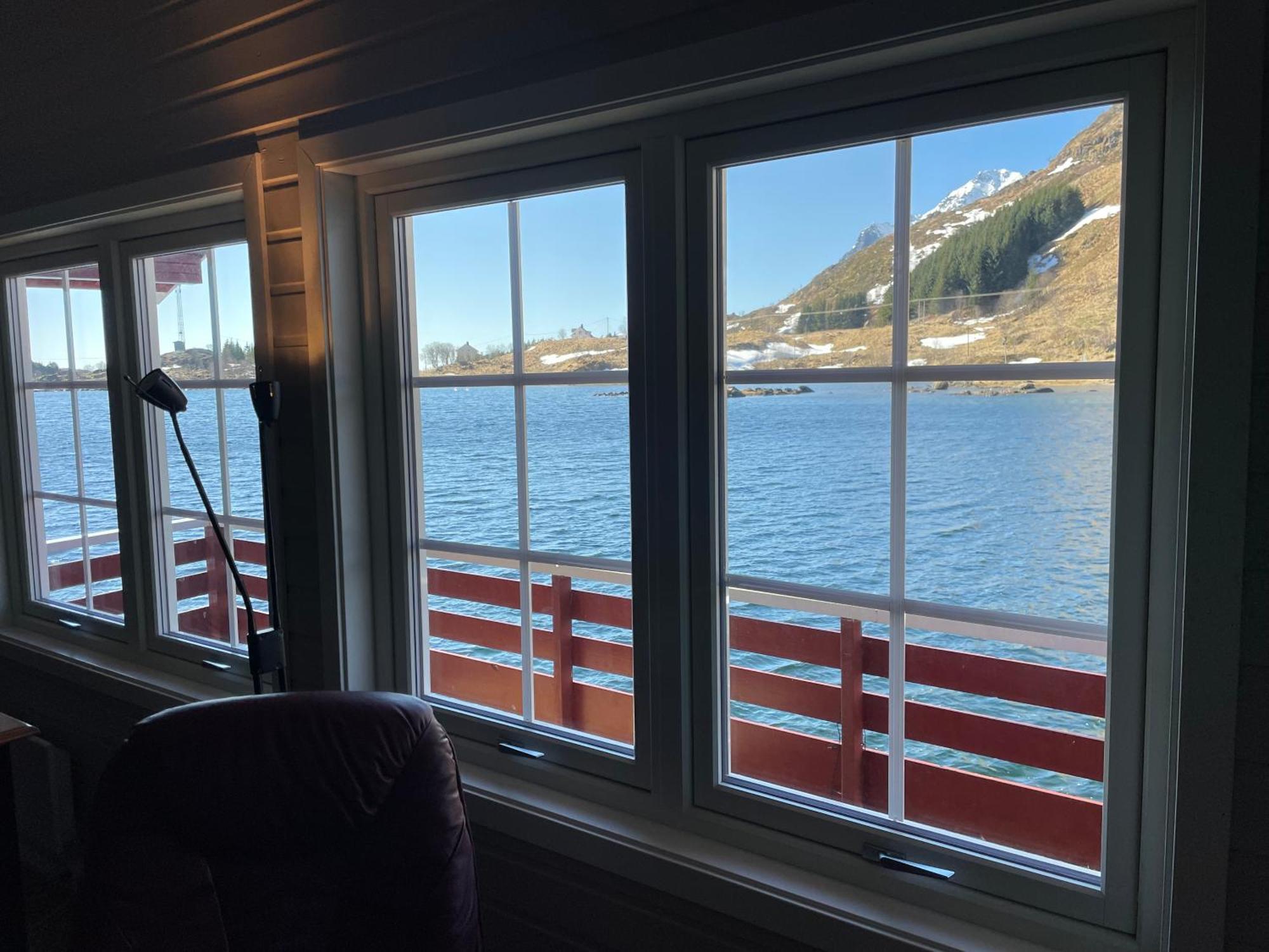 Brustranda Fjordcamping Valberg Bagian luar foto
