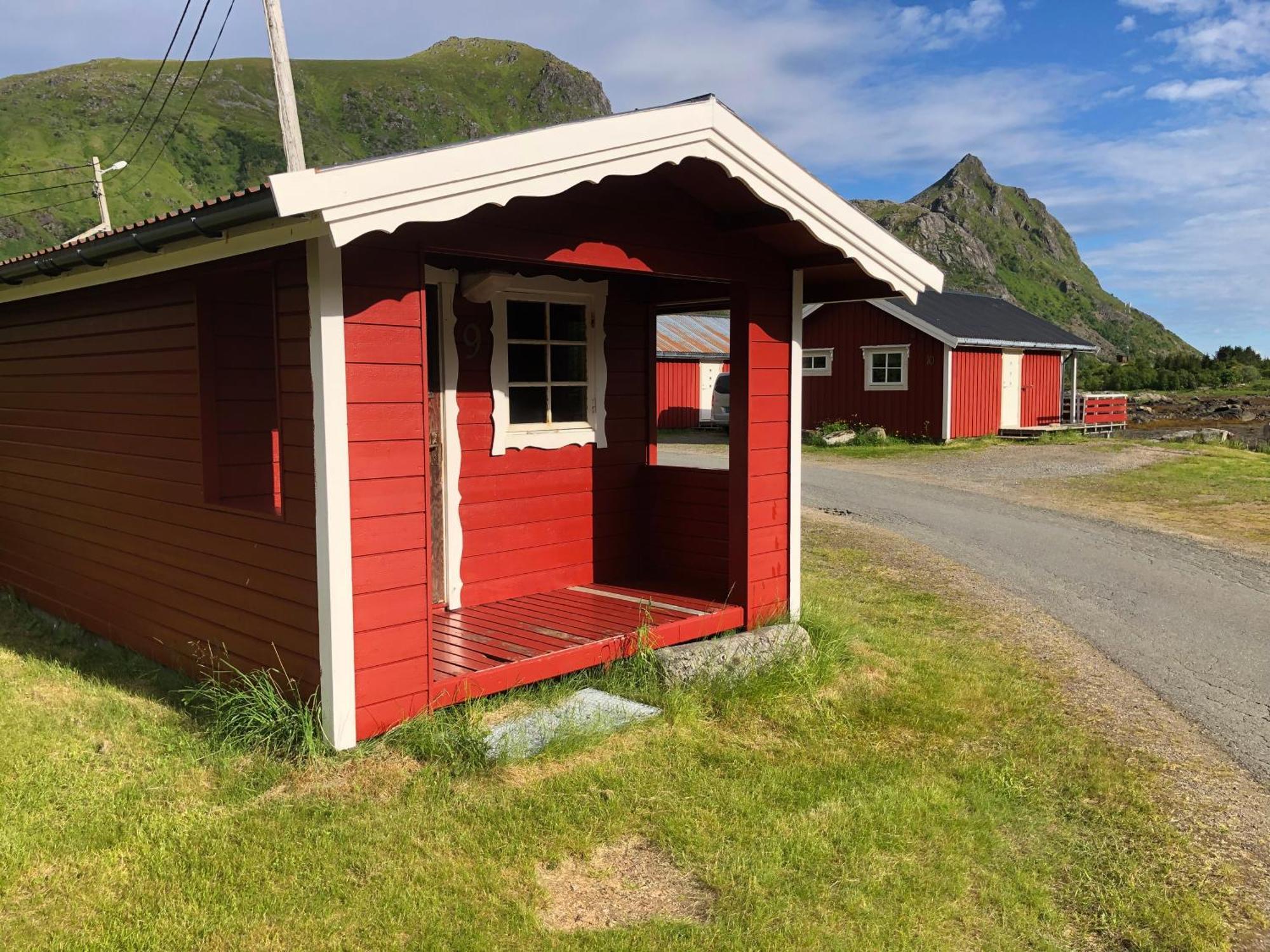 Brustranda Fjordcamping Valberg Bagian luar foto