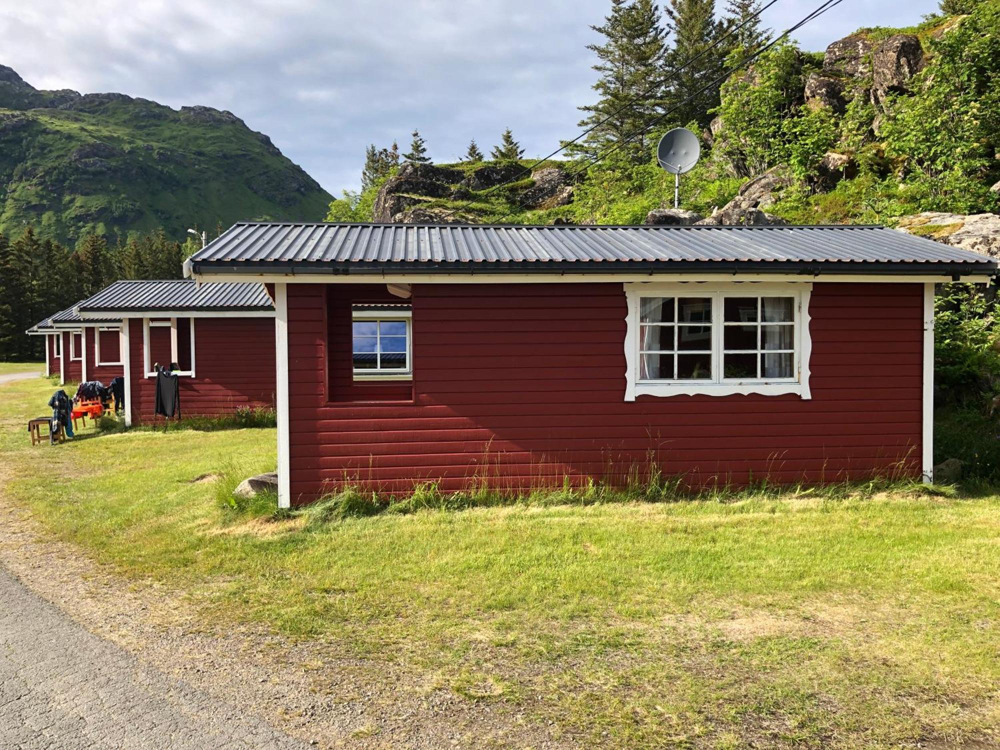 Brustranda Fjordcamping Valberg Bagian luar foto